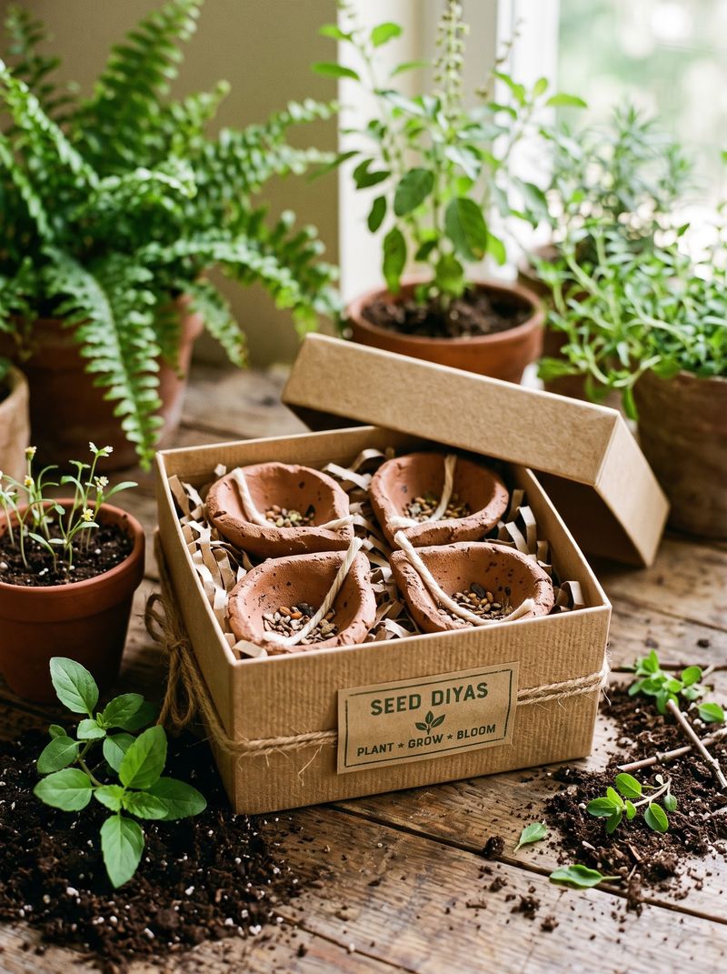 Plantable Seed Diyas (Grow-a-Plant Diya)