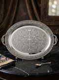 German-Silver Embossed Gifting / Serving Tray